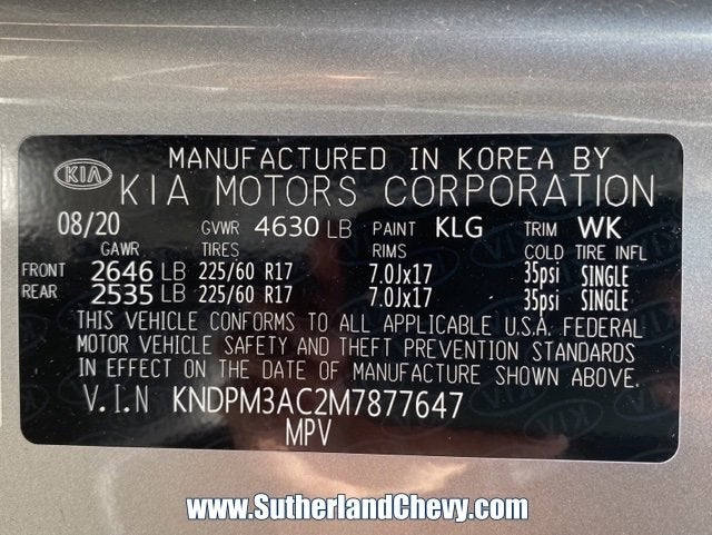 2021 Kia Sportage LX