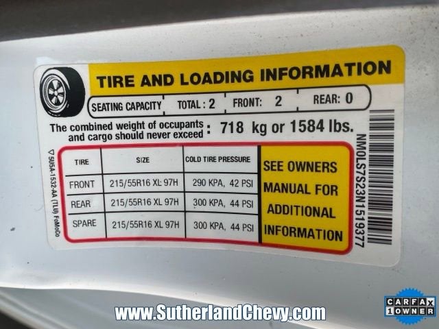 2022 Ford Transit Connect Van XL