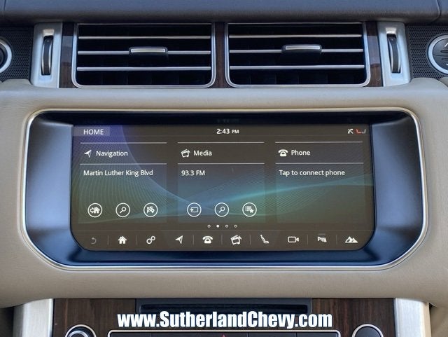 2017 Land Rover Range Rover NA