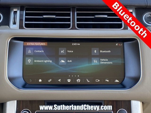 2017 Land Rover Range Rover NA