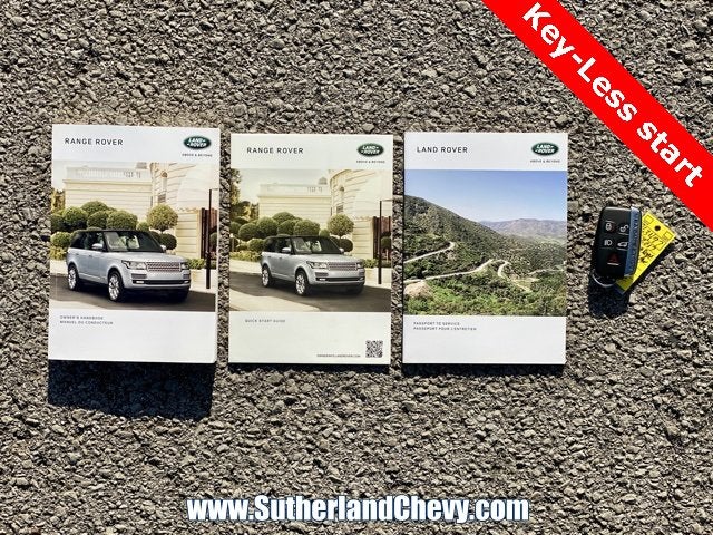 2017 Land Rover Range Rover NA