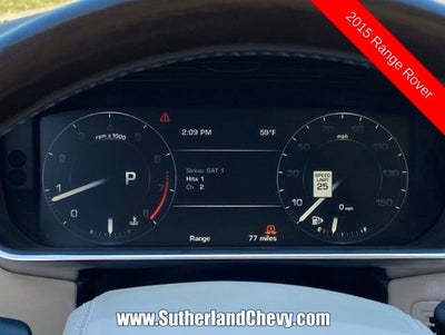 2015 Land Rover Range Rover HSE