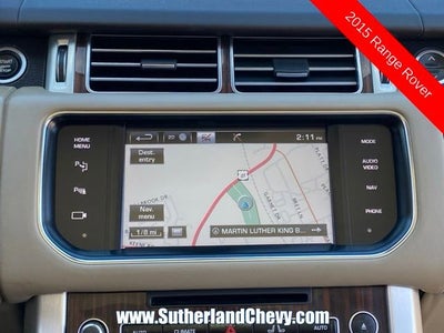 2015 Land Rover Range Rover HSE