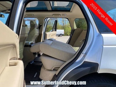 2015 Land Rover Range Rover HSE