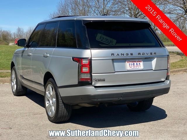 2015 Land Rover Range Rover HSE