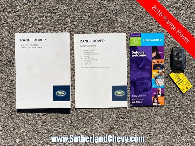 2015 Land Rover Range Rover HSE