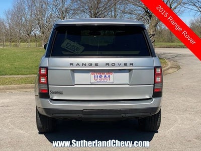 2015 Land Rover Range Rover HSE