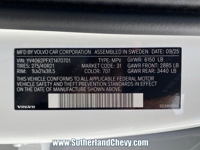 2026 Volvo XC90 Ultra